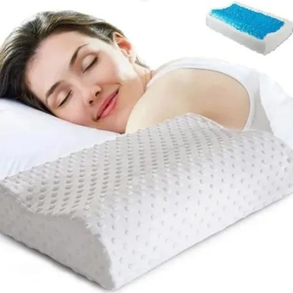 Almohada Con Gel Refrescante Ortopédica Memory Pillow - Imagen 3